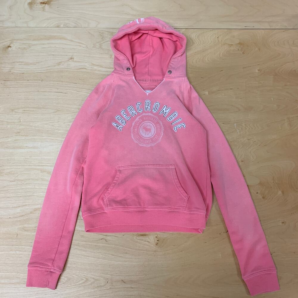 Abercrombie & Fitch 00s Pullover Hoodie Sz Womens XL